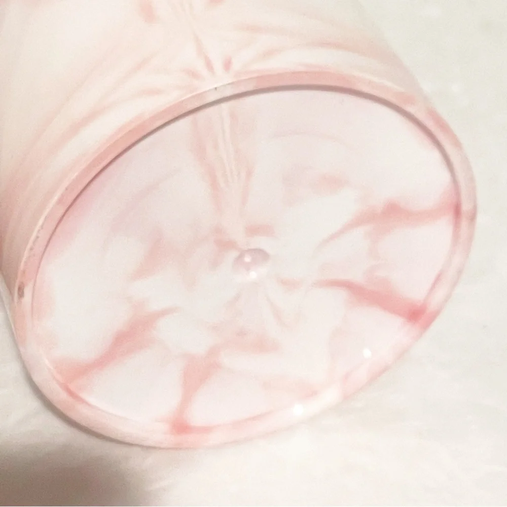 It Cosmetics for Ulta Pink Marble Plastic Makeup Brush Holder‎ Cup Vanity
